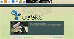 Desktop Screenshot of girlsaregeeks.com